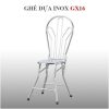Ghế dựa inox xếp mặt Hwata GX16 5 Ghế dựa inox xếp mặt Hwata GX16 4