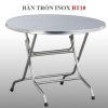 Bàn tròn inox Hwata BT10 5 Bàn tròn inox Hwata BT10 4