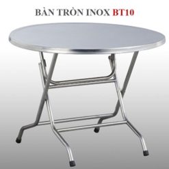 Bàn tròn inox Hwata BT10
