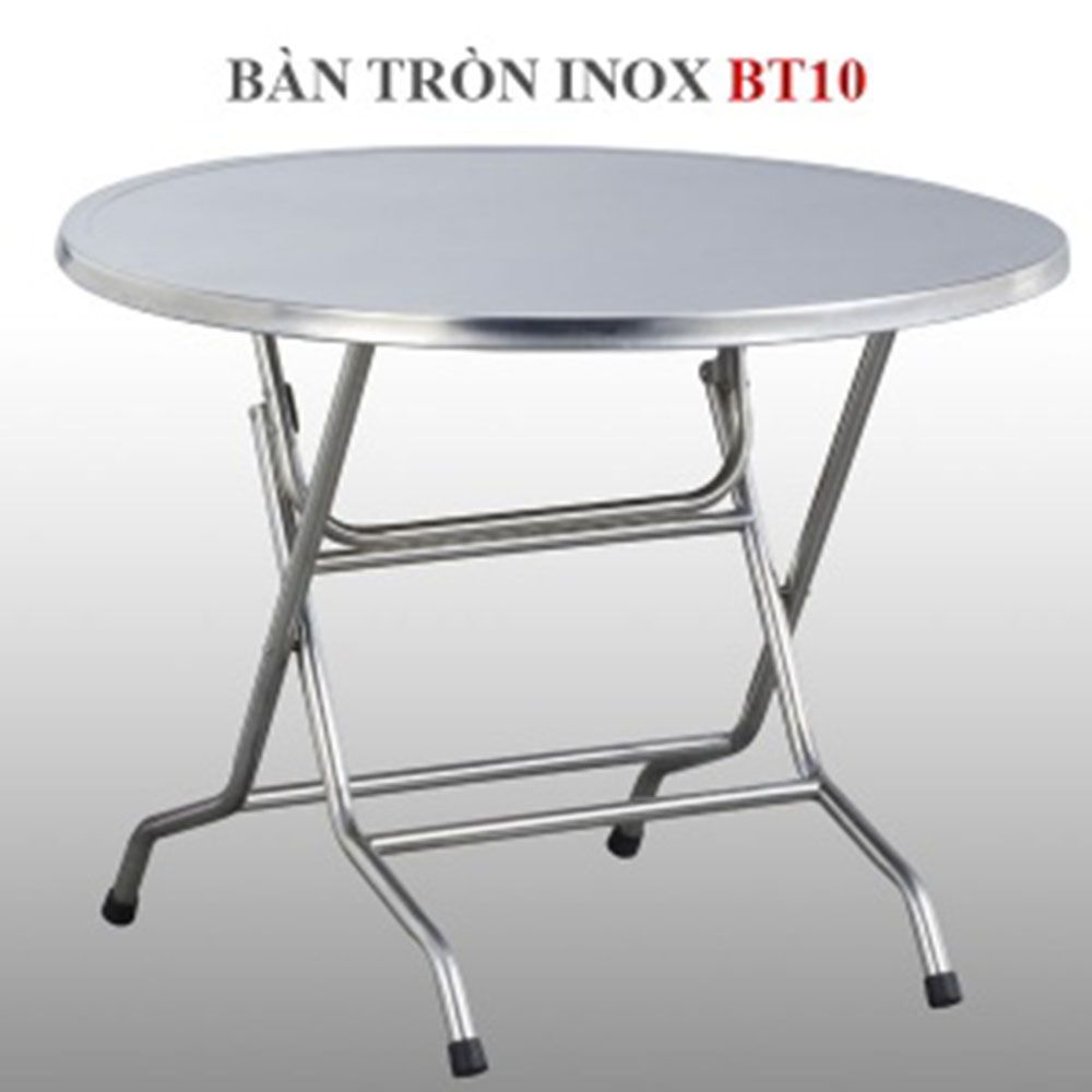 Bàn tròn inox Hwata BT10 1 Bàn tròn inox Hwata BT10