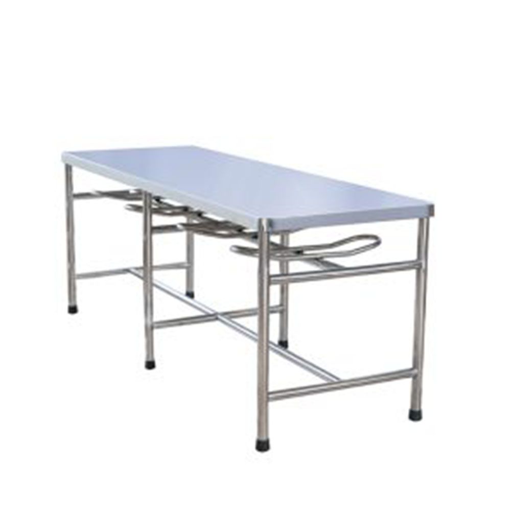 Bàn chữ nhật inox Hwata BCN7 (cố định có móc ghế) 1 Bàn chữ nhật inox Hwata BCN7 (cố định có móc ghế)