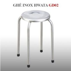 Ghế đẩu inox Hwata GD02