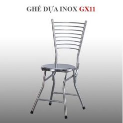 Ghế dựa inox xếp mặt Hwata GX11