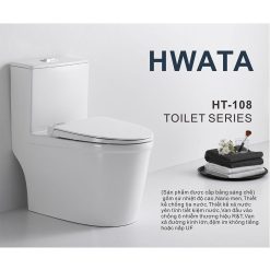 Bồn cầu nguyên khối Hwata HT-108UF