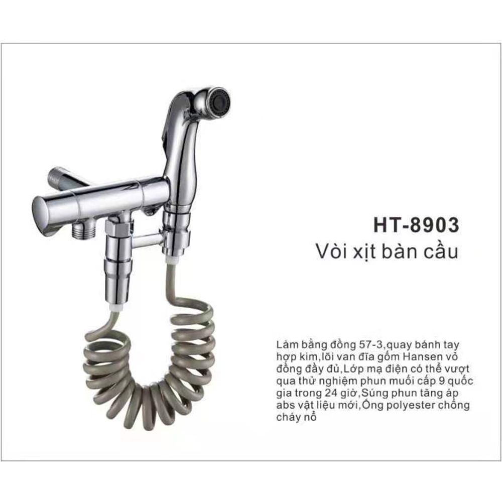 Vòi xịt vệ sinh Hwata HT-8903 1 Vòi xịt vệ sinh Hwata HT-8903
