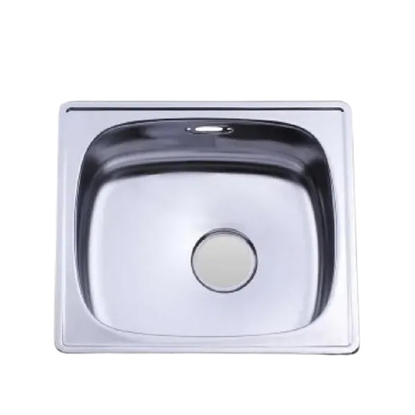 Chậu rửa inox Hwata đơn nhỏ A1 1 Chậu rửa inox Hwata đơn nhỏ A1