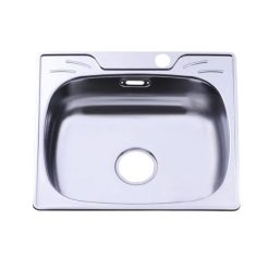 Chậu rửa inox Hwata đơn trung A8