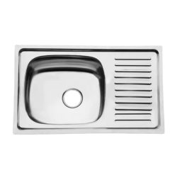 Chậu rửa inox Hwata một hộc cánh trung B2